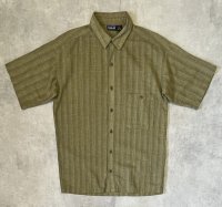 90'S PATAGONIA オーガニックコットン 半袖 ACシャツ チェック柄 ポルトガル製 (VINTAGE)