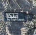 画像2: 90'S RALPH LAUREN リネン/コットン 半袖 オープンカラーシャツ インディゴ/鯉柄 (VINTAGE) (2)