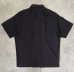 画像3: 90'S RALPH LAUREN "CHAUNCEY" ロゴ無し 半袖 オープンカラーシャツ ブラック (VINTAGE) (3)