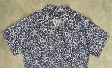 他の写真1: 90'S RALPH LAUREN "CALDWELL" リネン/コットン 半袖 オープンカラーシャツ 花柄 (VINTAGE)