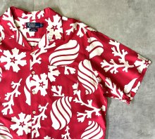 他の写真2: 90'S RALPH LAUREN "ADAMS" ビスコース 半袖 オープンカラーシャツ 総柄 (VINTAGE)