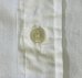 画像3: 90'S RALPH LAUREN 片側フラップ付きポケット 猫目ボタン ワークシャツ ホワイト (VINTAGE) (3)