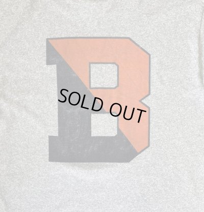 画像2: 90'S THE COTTON EXCHANGE "BUCKNELL" シングルステッチ 両面プリント 半袖 Tシャツ ヘザーグレー USA製 (VINTAGE)