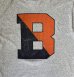 画像2: 90'S THE COTTON EXCHANGE "BUCKNELL" シングルステッチ 両面プリント 半袖 Tシャツ ヘザーグレー USA製 (VINTAGE) (2)