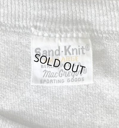 画像2: 90'S SAND-KNIT "MICHIGAN" 半袖 Tシャツ ヘザーグレー (VINTAGE)