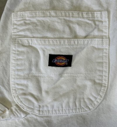 画像5: DICKIES ペインターショーツ ホワイト (USED)