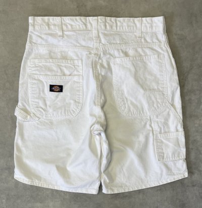 画像4: DICKIES ペインターショーツ ホワイト (USED)