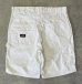画像4: DICKIES ペインターショーツ ホワイト (USED) (4)