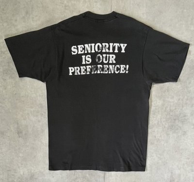 画像4: 90'S M.C.I. NORWOOD シングルステッチ 両面プリント 半袖 Tシャツ ブラック USA製 (VINTAGE)