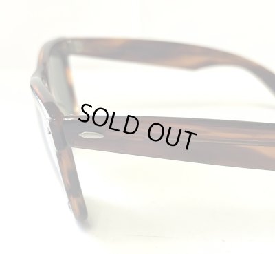 画像3: 80'S B&L ボシュロム製 RAY-BAN "WAYFARER" サングラス べっ甲ブラウン USA製 (VINTAGE)
