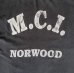 画像3: 90'S M.C.I. NORWOOD シングルステッチ 両面プリント 半袖 Tシャツ ブラック USA製 (VINTAGE) (3)