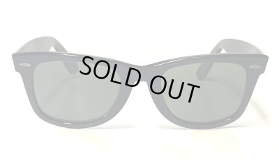 画像1: 80'S B&L ボシュロム製 RAY-BAN "WAYFARER" サングラス ブラック USA製 (VINTAGE)