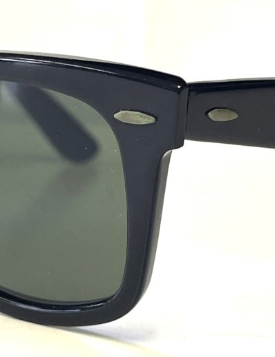 画像4: 80'S B&L ボシュロム製 RAY-BAN "WAYFARER" サングラス ブラック USA製 (VINTAGE)