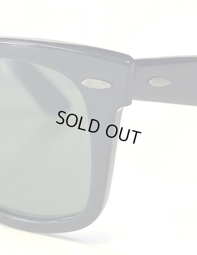 画像4: 80'S B&L ボシュロム製 RAY-BAN "WAYFARER" サングラス ブラック USA製 (VINTAGE)