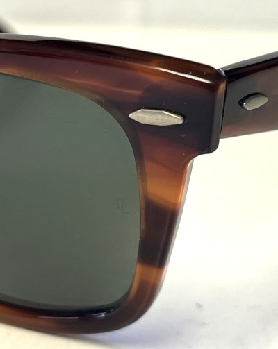 画像4: 80'S B&L ボシュロム製 RAY-BAN "WAYFARER" サングラス べっ甲ブラウン USA製 (VINTAGE)