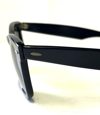 画像3: 80'S B&L ボシュロム製 RAY-BAN "WAYFARER" サングラス ブラック USA製 (VINTAGE)