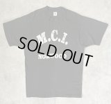 90'S M.C.I. NORWOOD シングルステッチ 両面プリント 半袖 Tシャツ ブラック USA製 (VINTAGE)