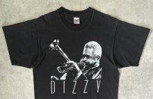 他の写真1: 90'S DIZZY GILLESPIE "GEAR INC" シングルステッチ 半袖 Tシャツ ブラック USA製 (VINTAGE)