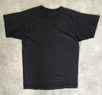 画像4: 90'S BULL TERRIER シングルステッチ 半袖 Tシャツ ブラック USA製 (VINTAGE)