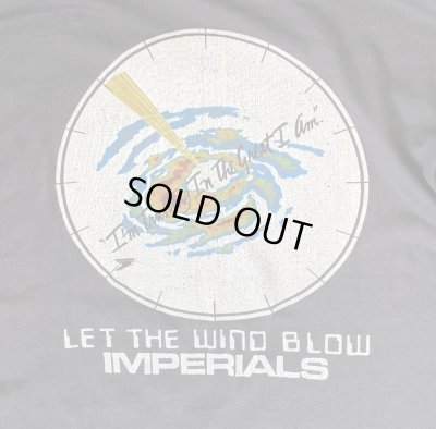 画像6: 90'S IMPERIALS シングルステッチ 両面プリント 長袖 Tシャツ ブラック (VINTAGE)