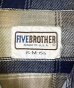 画像2: 80'S FIVE BROTHER フランネル ワークシャツ チェック柄 USA製 (VINTAGE) (2)