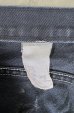 画像2: CARHARTT 5ポケット デニムパンツ ブラック (VINTAGE) (2)
