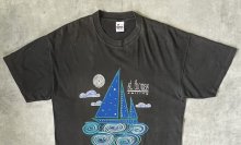 他の写真1: 90'S ST. THOMAS SAILLING シングルステッチ 半袖 Tシャツ ブラック USA製 (VINTAGE)