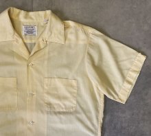 他の写真2: 60'S ARROW "DECTON" 半袖 オープンカラーシャツ ライトイエロー USA製 (VINTAGE)