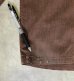 画像4: 60'S VAN HEUSEN コットン/レーヨン 長袖 オープンカラーシャツ ブラウン (VINTAGE) (4)
