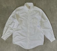 90'S BROOKS BROTHERS "MAKERS" オックスフォード 長袖 BDシャツ ホワイト USA製 (VINTAGE)