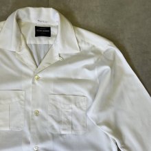 他の写真2: 60'S ARROW "DECTON GABANARO" 長袖 オープンカラーシャツ ホワイト USA製 (VINTAGE)