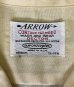 画像2: 60'S ARROW "DECTON" 半袖 オープンカラーシャツ ライトイエロー USA製 (VINTAGE) (2)