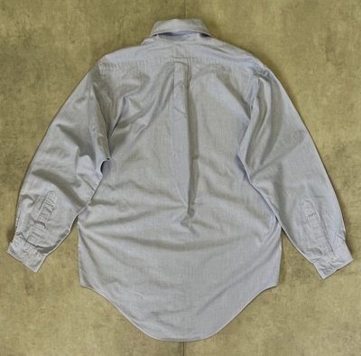 画像3: 80'S BROOKS BROTHERS "MAKERS" 6ボタン オックスフォード BDシャツ ブルー USA製 (VINTAGE)