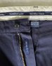 画像2: 90'S RALPH LAUREN "ANDREW PANT" ツープリーツ チノパンツ ネイビー (DEADSTOCK) (2)