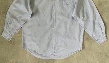 他の写真3: 90'S RALPH LAUREN "BIG SHIRT" オックスフォード BDシャツ ブルー (VINTAGE)