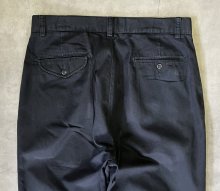 他の写真3: 90'S RALPH LAUREN "HAMMOND PANT" ツープリーツ チノパンツ ブラック W32L32 (VINTAGE)