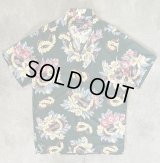 90'S RALPH LAUREN "KEY WEST CAMP" ビスコース 半袖 オープンカラーシャツ 総柄 (VINTAGE)