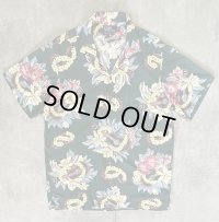 90'S RALPH LAUREN "KEY WEST CAMP" ビスコース 半袖 オープンカラーシャツ 総柄 (VINTAGE)