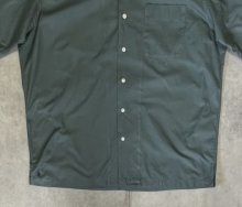他の写真3: 90'S RALPH LAUREN "CALDWELL" コットン 裾ロゴ 半袖 オープンカラーシャツ カーキ (VINTAGE)