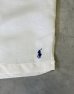 画像3: 90'S RALPH LAUREN シルク/リネン 裾ロゴ 半袖 オープンカラーシャツ オフホワイト (VINTAGE) (3)