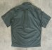 画像4: 90'S RALPH LAUREN "CALDWELL" コットン 裾ロゴ 半袖 オープンカラーシャツ カーキ (VINTAGE) (4)