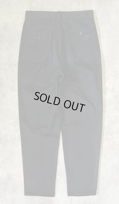 画像3: 90'S RALPH LAUREN "HAMMOND PANT" ツープリーツ チノパンツ ブラック W32L32 (VINTAGE)