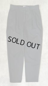 90'S RALPH LAUREN "HAMMOND PANT" ツープリーツ チノパンツ ブラック W32L32 (VINTAGE)