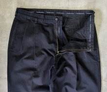 他の写真1: 90'S RALPH LAUREN "HAMMOND PANT" ツープリーツ チノパンツ ブラック W35L30 (VINTAGE)