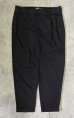 画像1: 90'S RALPH LAUREN "HAMMOND PANT" ツープリーツ チノパンツ ブラック W36L30 (VINTAGE) (1)