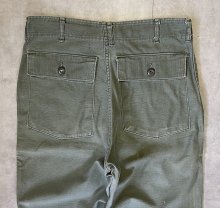 他の写真3: 70'S アメリカ軍 US ARMY "OG107" コットンサテン ベイカーパンツ ミリタリーグリーン (VINTAGE)