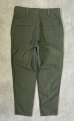 画像4: 70'S アメリカ軍 US ARMY "OG107" コットンサテン ベイカーパンツ ミリタリーグリーン (VINTAGE) (4)