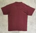画像4: 90'S BOSTON COLLEGE シングルステッチ 半袖 Tシャツ バーガンディ USA製 (VINTAGE) (4)