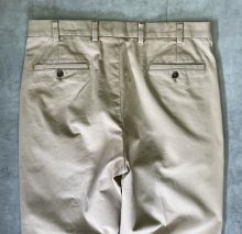 他の写真3: BROOKS BROTHERS "ELLIOT" ツータック チノパンツ ベージュ (VINTAGE)