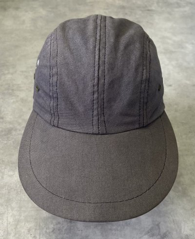 画像2: 90'S LL Bean キャンバス ロングビルキャップ フェードネイビー USA製 (VINTAGE)
